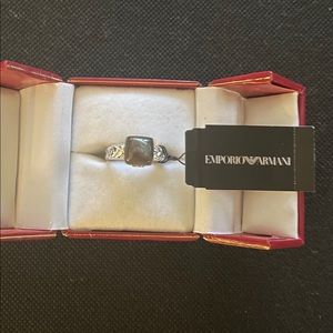 Emporio Armani Sterling Silver Ring